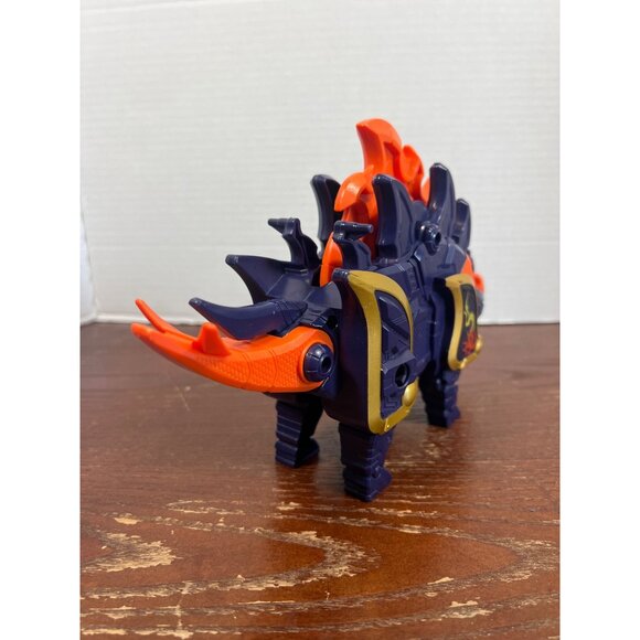 Power Rangers Super Steel Zord Stegosaurus Action Figure With Movable Parts S3 - Picture 2 of 4